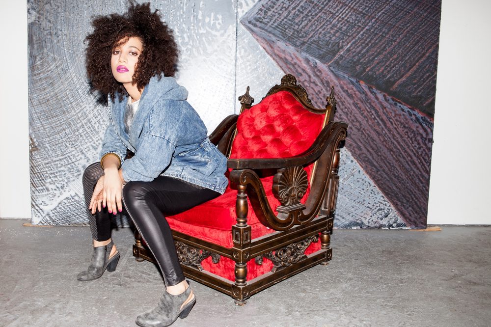 Photo by Michelle Claire Gevint Arlene Gould in a denim jacket — Photo by Michelle Claire Gevint